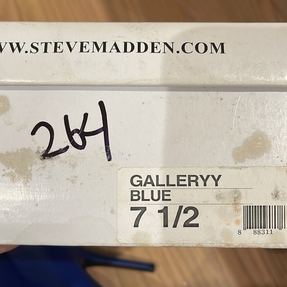 Steve Madden size 7.5 BLUE pumps 💙 - Picture 5 of 6